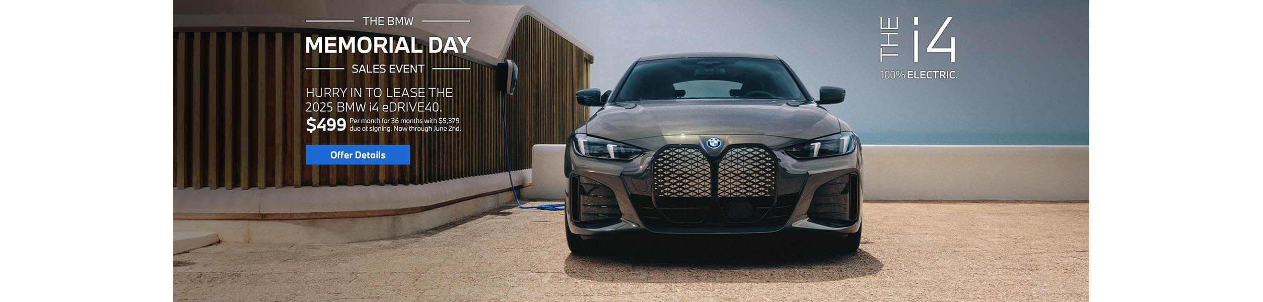 2025 BMW i4 Memorial Day Sales Event
