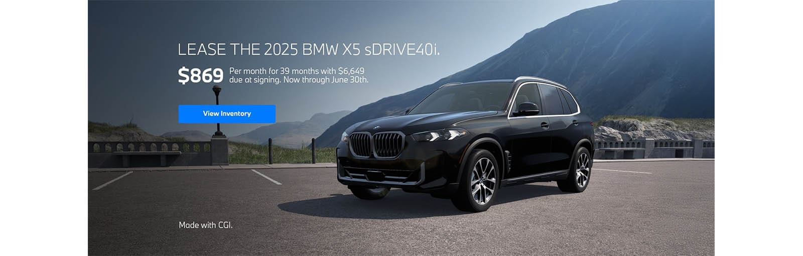 Lease the 2025 BMW X5 X5 sDrive40i